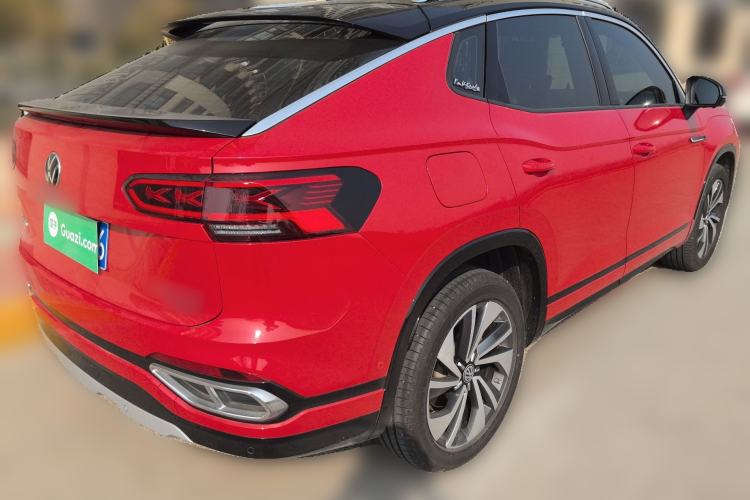 Used Volkswagen Tayron X 2020 380TSI Four-Wheel Drive Dynamic Connect Edition Rear Right 45 Deg