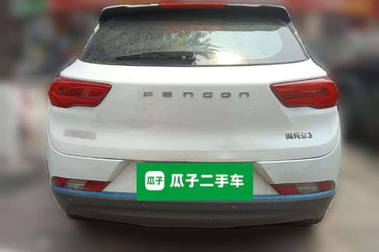 Used Dongfeng Fengon E3 2019 EVR Extended-Range Luxury Model Rear