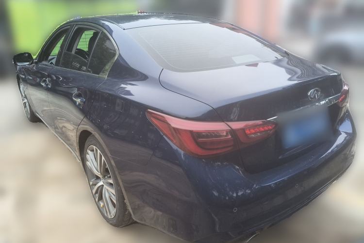 Used Infiniti Q50L 2019 2.0T 30th Anniversary Limited Edition Rear Left 45 Deg