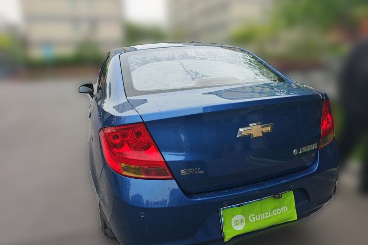 Used Chevrolet Sail 2013 Sedan 1.4L Manual - Youyi Happiness Edition Rear Left 45 Deg