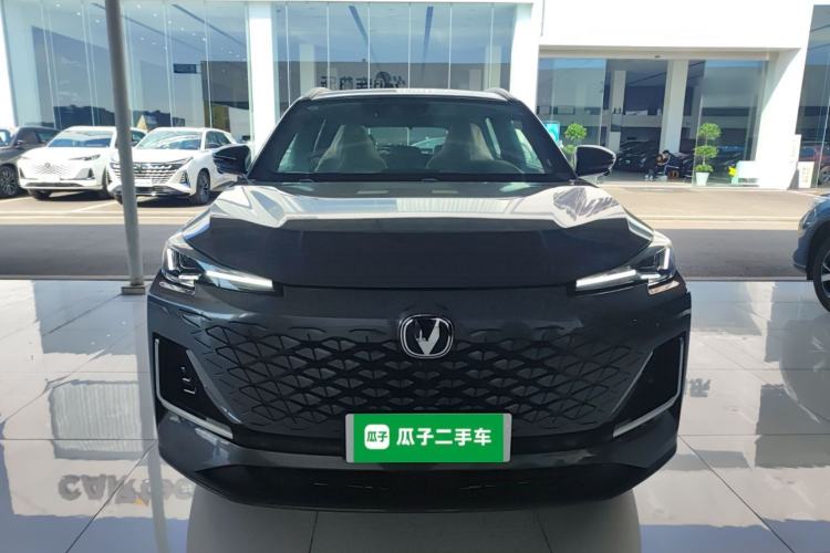 Used CHANGAN CS55PLUS PHEV 2025 Smart New Blue Whale 125km Ultra-Range Edition Front