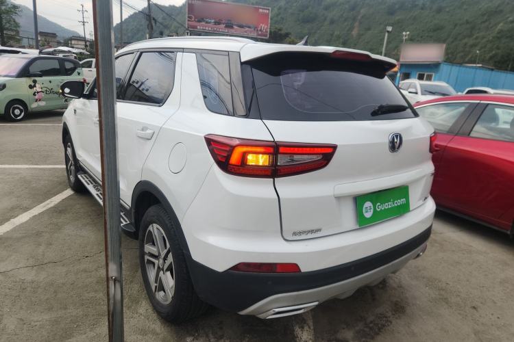 Used CHANGAN CS55 2019 1.5T Manual Colorful Model China VI Standard Rear Left 45 Deg