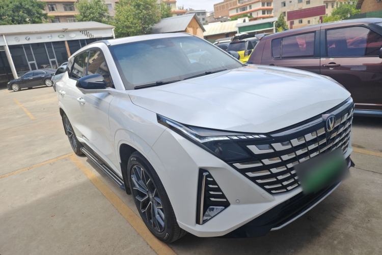 Used CHANGAN UNI-Z New Energy 2025 Model, Smart New Blue Whale 125km Battleship+ Version Front Right 45 Deg