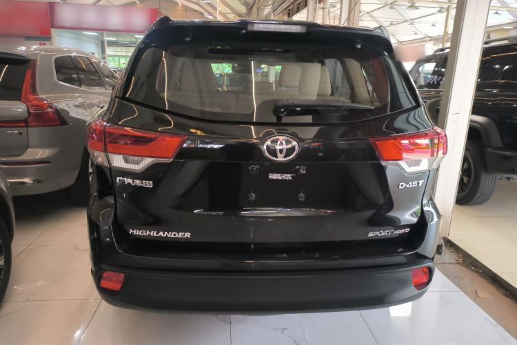 Used Toyota Highlander 2018 2.0T Four-Wheel Drive Prestige Version 7 Seats China VI Standard Rear