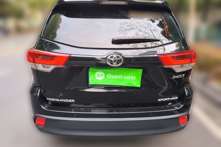 Used Toyota Highlander 2021 2.0T Four-Wheel Drive Luxury Edition 7 Seats Rear