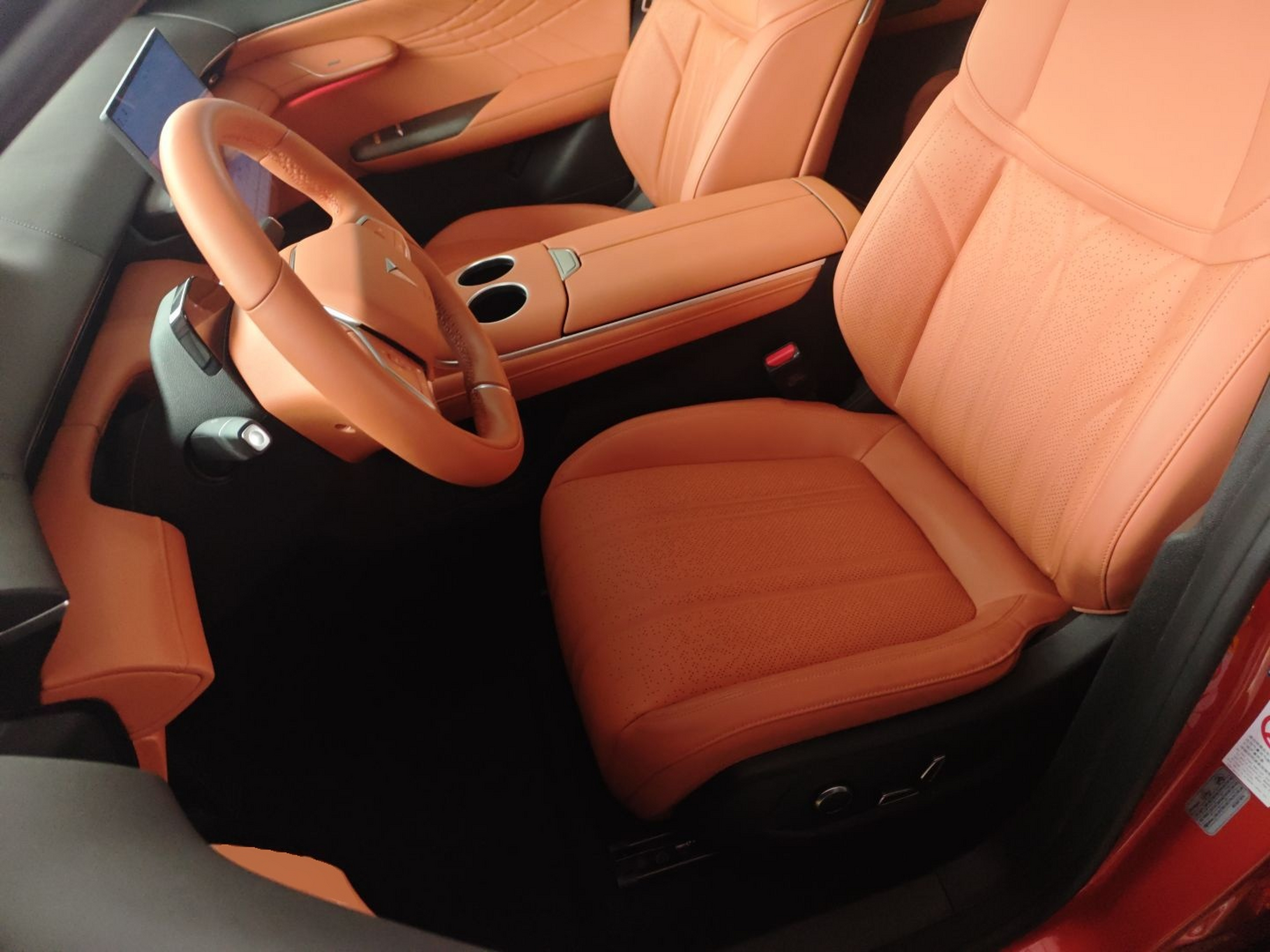 Avant de la voiture