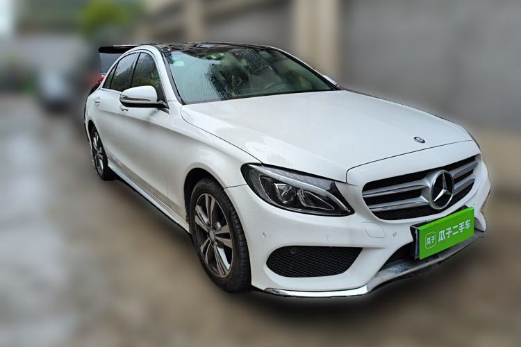 Used Mercedes-Benz C-Class 2016 C 200 L Sport Edition Front Right 45 Deg