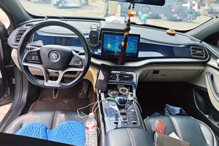 Used BYD Qin PLUS 2021 EV 500KM Luxury Model Center Console