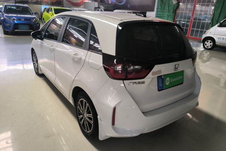 Used Honda Fit 2021 1.5L CVT Trend Edition Rear Left 45 Deg