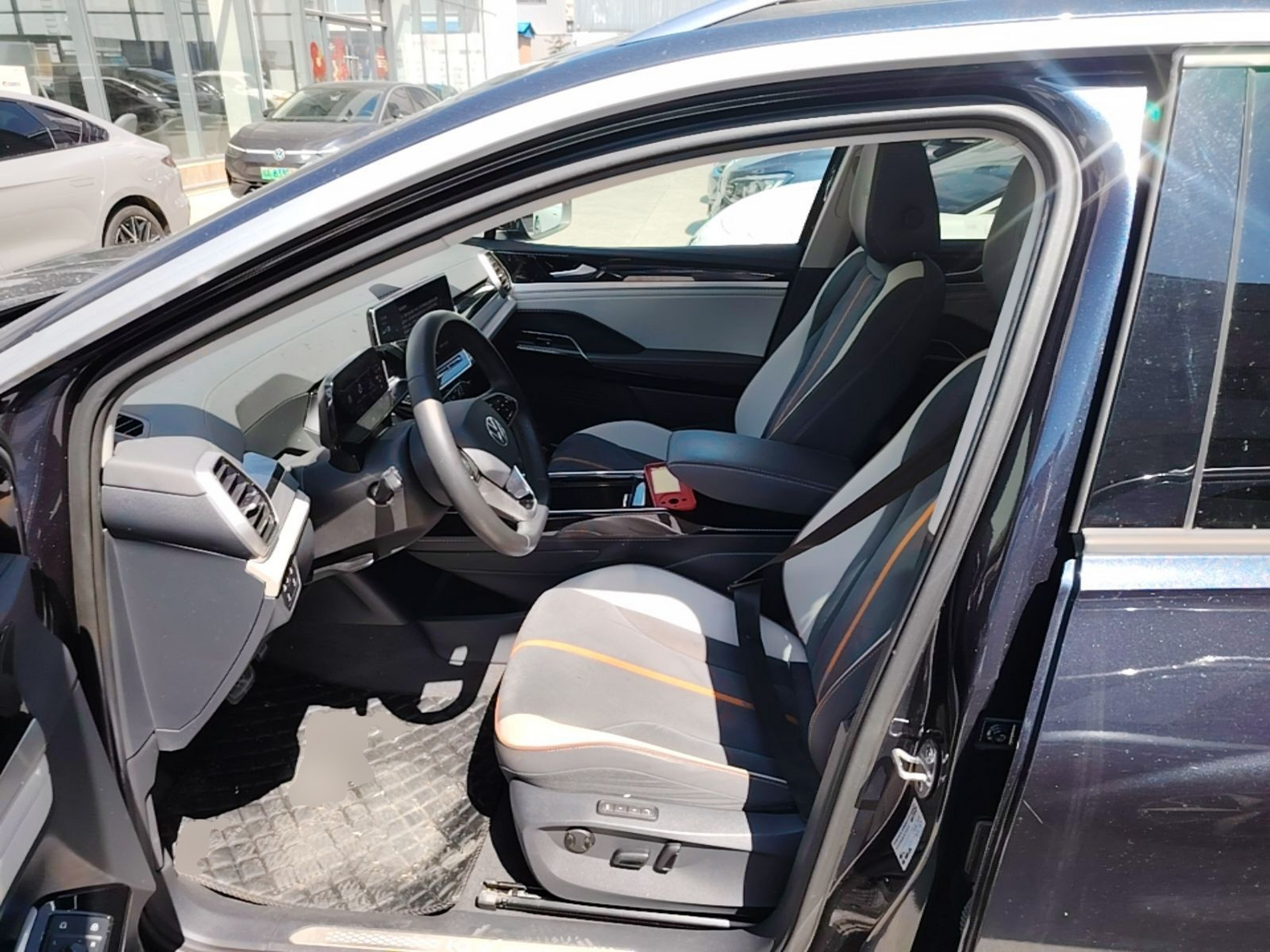 Avant de la voiture