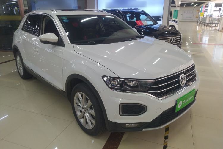 Used Volkswagen T-ROC 2019 230TSI DSG Two-Wheel-Drive Advanced Version China VI Standard Front Right 45 Deg