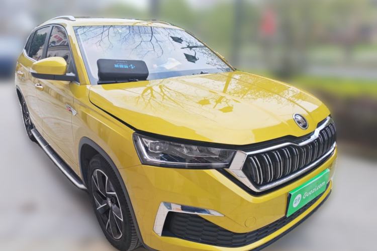 Used Skoda Kamiq 2020 GT 1.5L Automatic Flagship Model China VI Standard Front Right 45 Deg