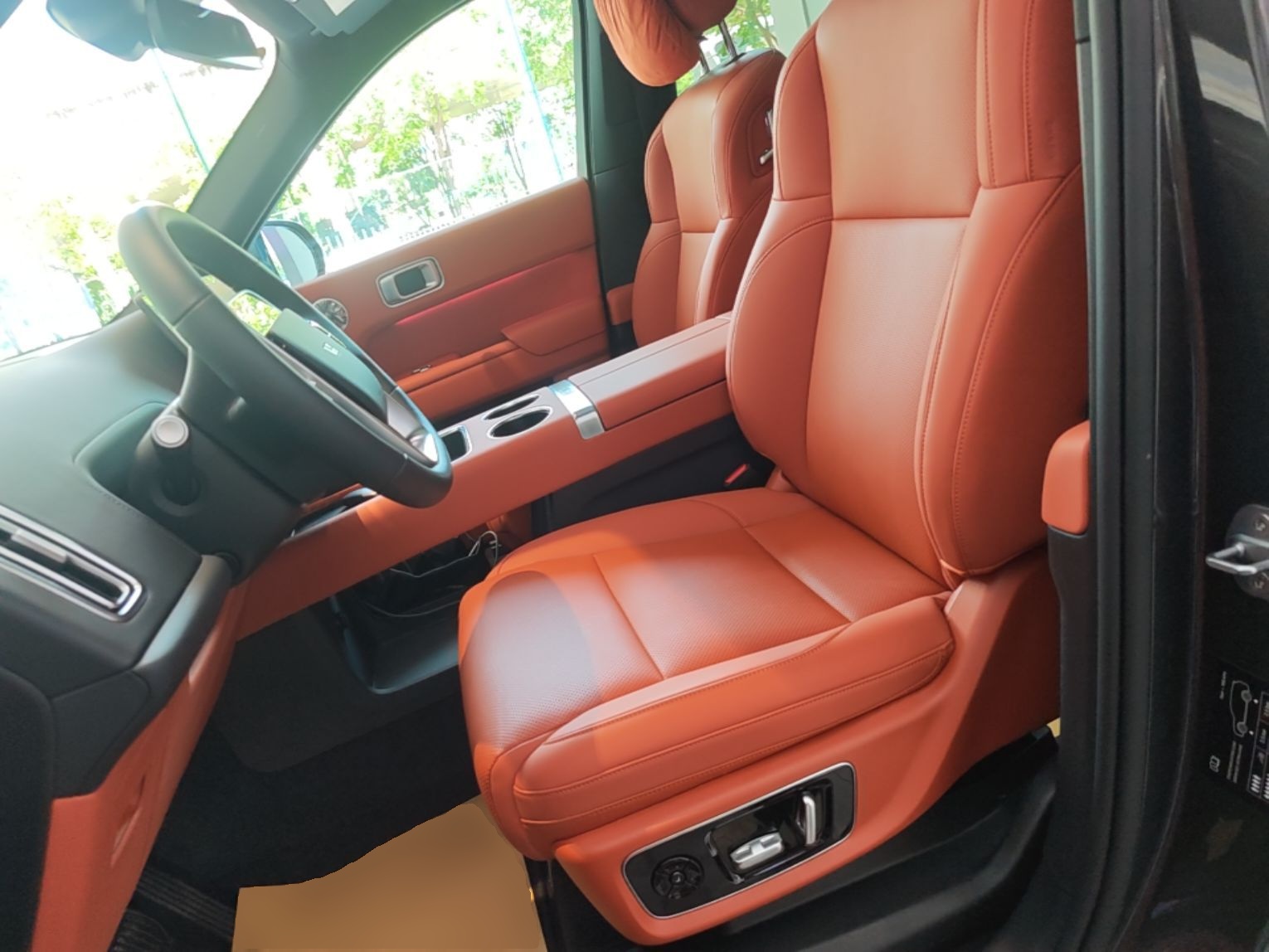 Avant de la voiture