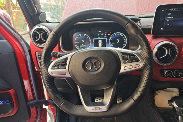 Used BAIC Off-Road BJ40 2019 2.3T Automatic Four-Wheel Drive Urban Hunter Edition Flagship Model China VI Emission Standard Steering Wheel
