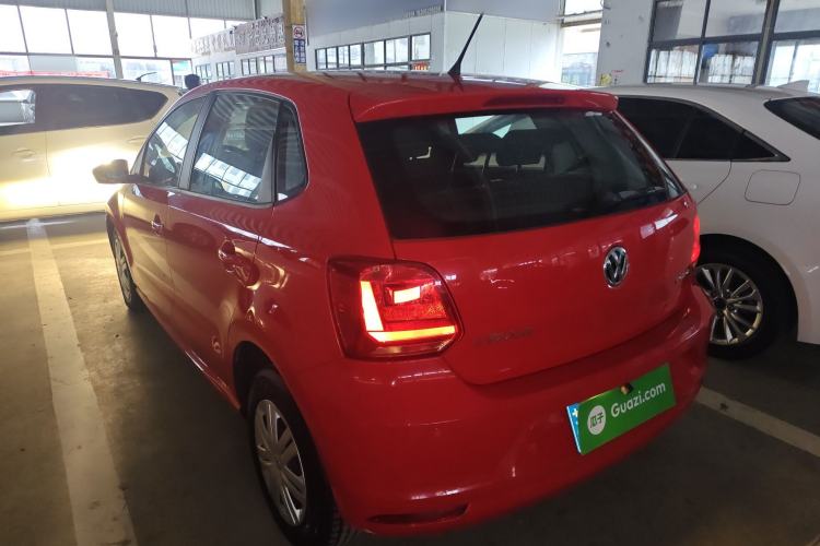 Used Volkswagen Polo 2016 1.4L Automatic Trendy Model Rear Left 45 Deg