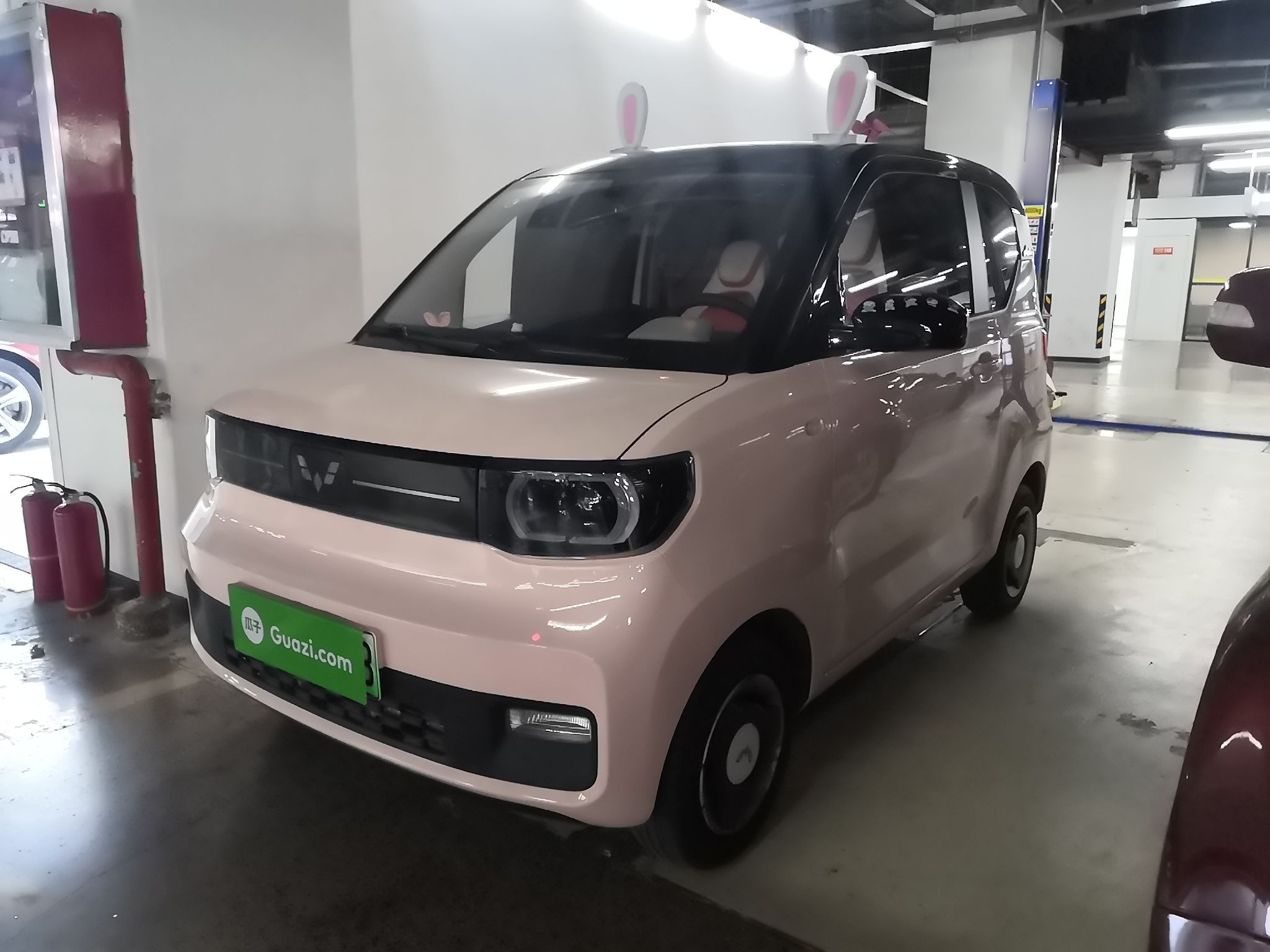 تحت مقدمة السيارة