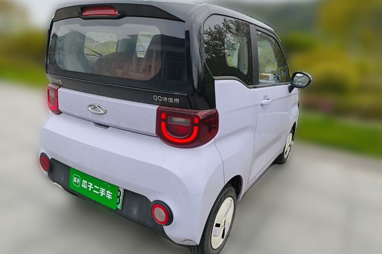 Used Chery QQ Ice Cream 2022 120km Conical Shape Lithium Iron Phosphate Rear Right 45 Deg