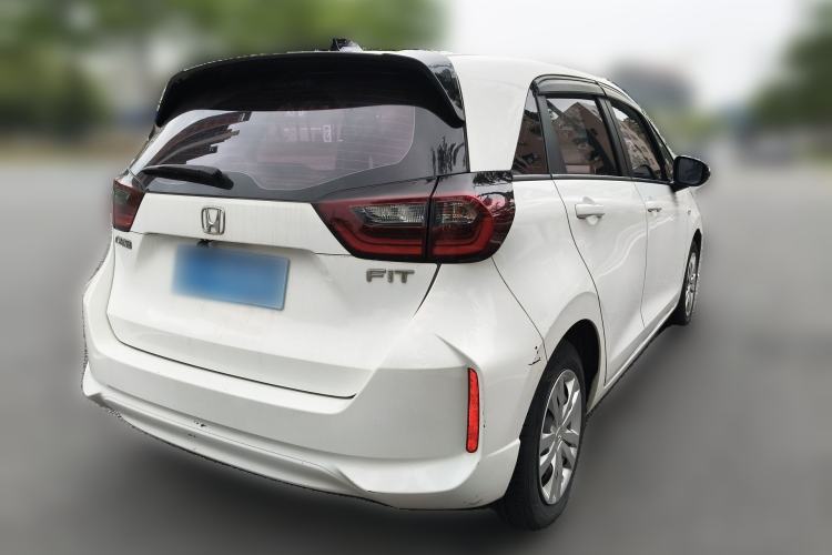 Used Honda Fit 2021 1.5L CVT Trend Edition Rear Right 45 Deg