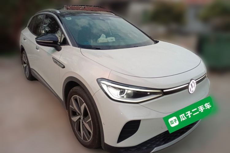 Used Volkswagen ID.4 CROZZ 2022 Long-Range PURE+ Edition Front Right 45 Deg