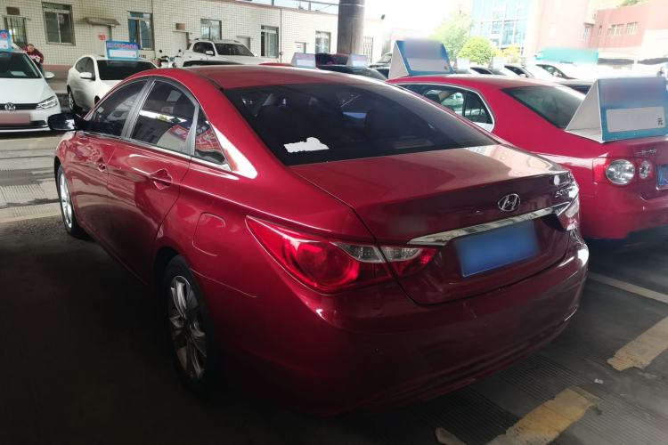 Used Hyundai Sonata 2011 2.0L Automatic Fashion Edition Rear Left 45 Deg