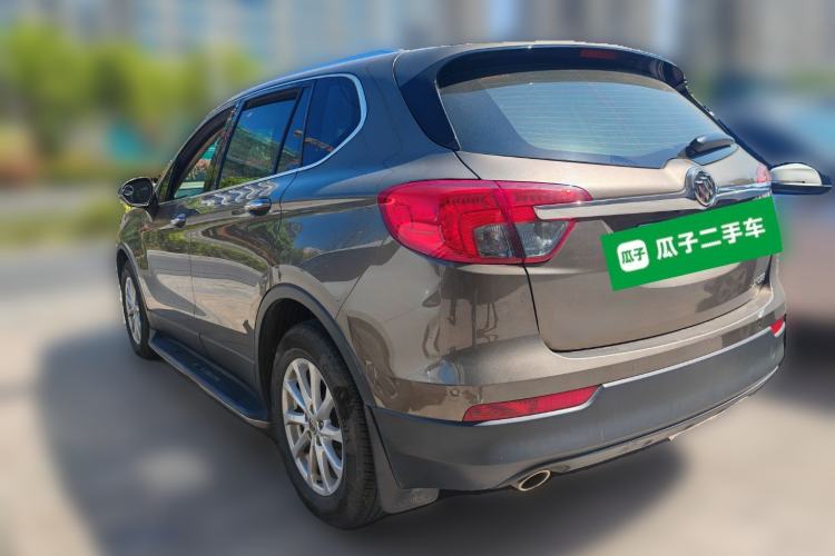 Used Buick Envision 2017 20T Two-Wheel Drive Luxury Model Rear Left 45 Deg