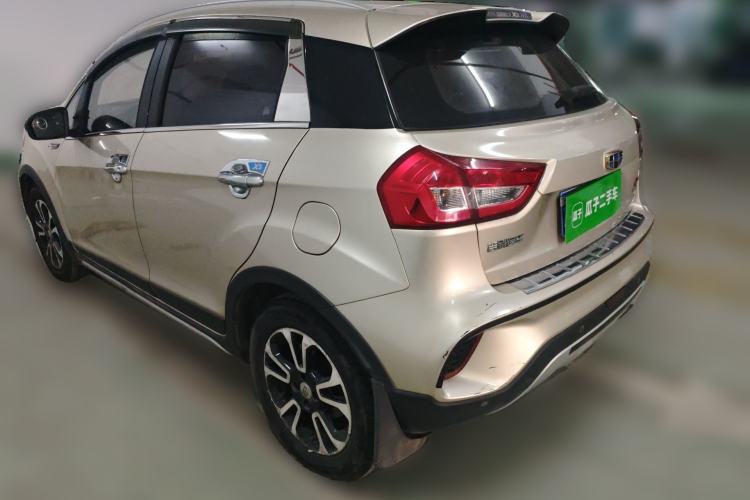 Used Geely Auto Vision X3 2017 1.5L Automatic Elite Model Rear Left 45 Deg