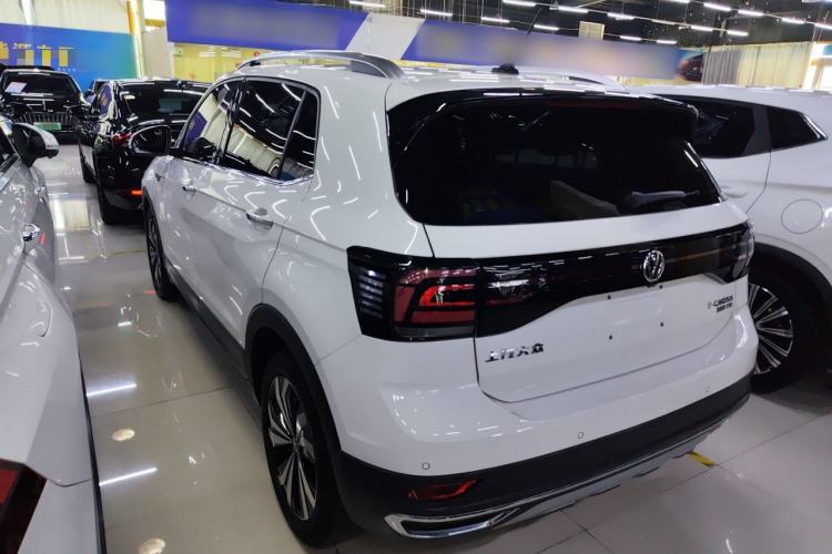 Used Volkswagen T-Cross 2019 280TSI DSG Luxury Edition Rear Left 45 Deg