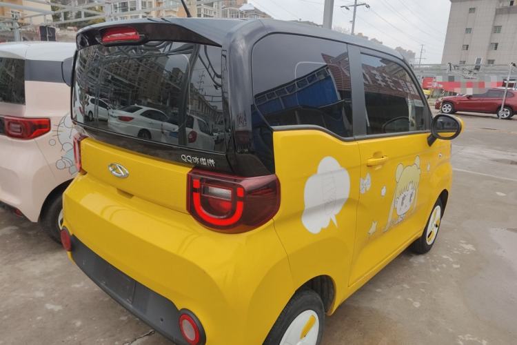 Used Chery QQ Ice Cream 2022 170km Sundae Phosphate Lithium-Ion Rear Right 45 Deg