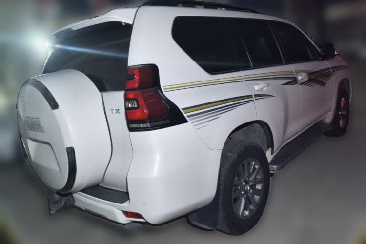 Used Toyota Prado 2018 3.5L Automatic TX-L with Rear-Mounted Spare Tire
