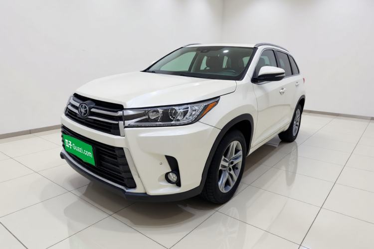 Used Toyota Highlander 2018 2.0T Four-Wheel Drive Prestige Version 7 Seats China V Emission Standard