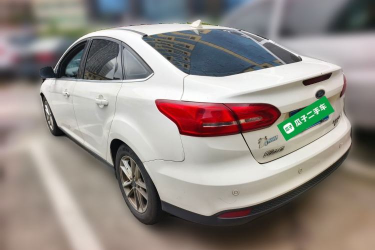 Used Ford Focus 2015 Sedan EcoBoost 180 Automatic Elite Model Rear Left 45 Deg