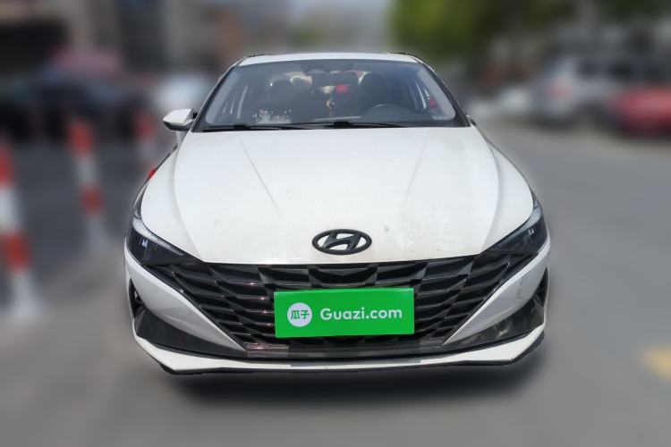 Used Hyundai Elantra 2021 1.5L CVT LUX Prestige Edition Front