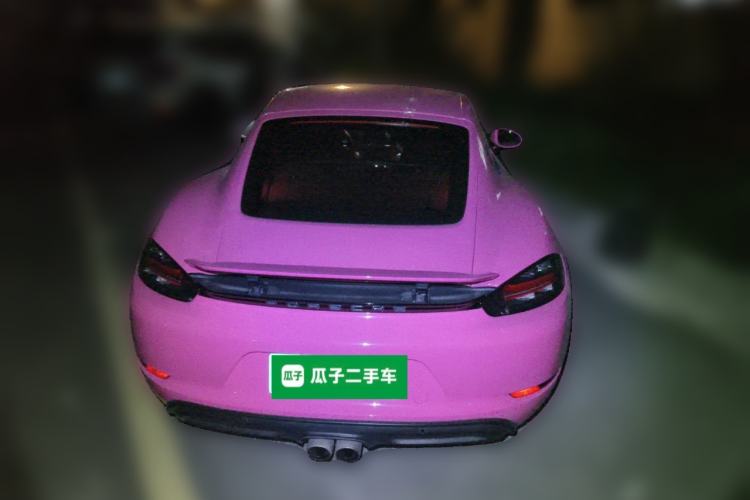 Used Porsche 718 2018 Cayman 2.0T Rear