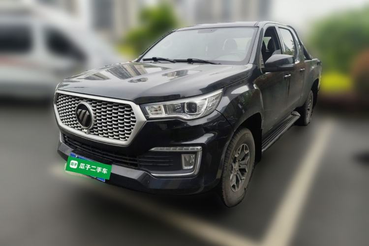 Used Foton Tunland Yutu 2020 2.0T Yutu 8 Diesel Two-Wheel Drive Luxury Long-Wheelbase 4F20TC