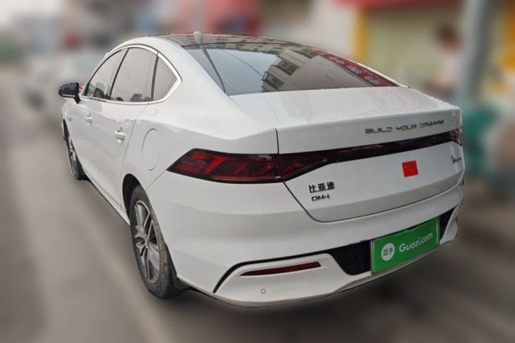 Used BYD Qin PLUS 2021 DM-i 55KM Flagship Model Rear Left 45 Deg