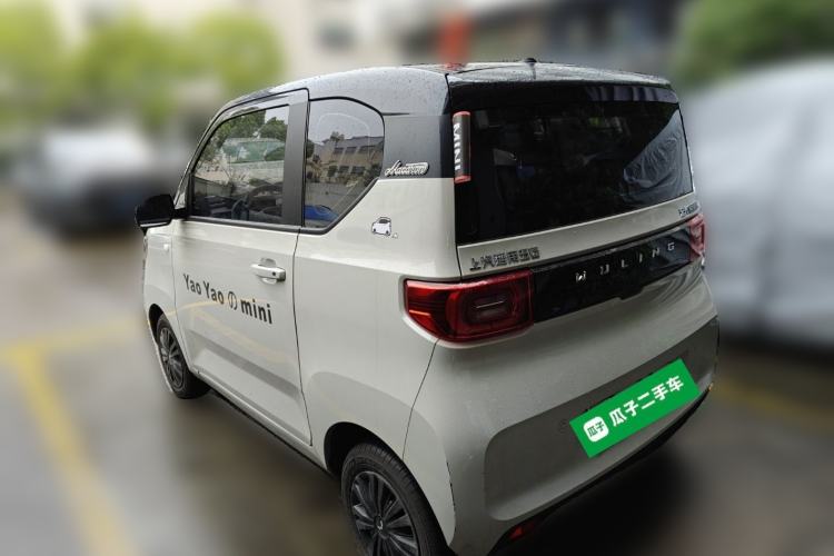 Used Wuling Hongguang MINIEV 2022 Macaron Premium Model – Lithium Iron Phosphate Rear Left 45 Deg