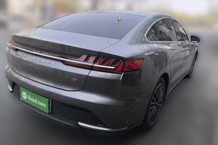 Used BYD Han 2020 EV Long-Range Luxury Model Rear Right 45 Deg