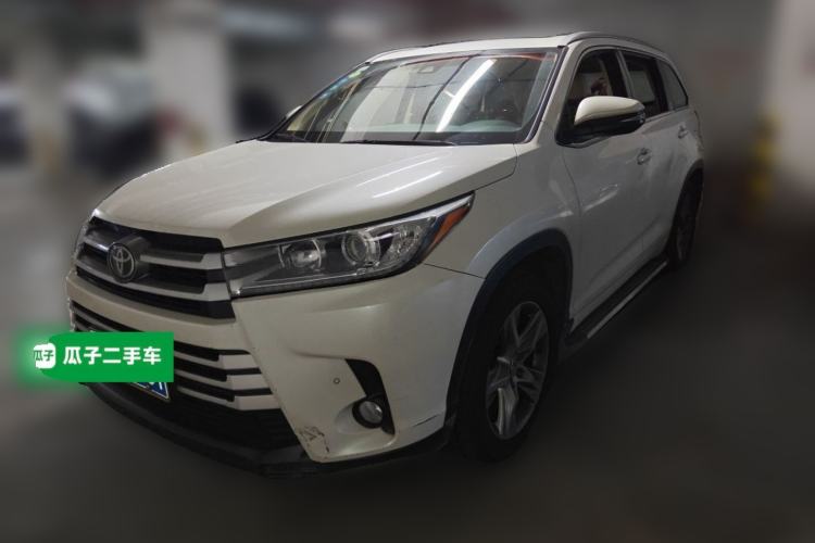 Used Toyota Highlander 2018 2.0T Four-Wheel Drive Luxury Version 7 Seats China VI Standard