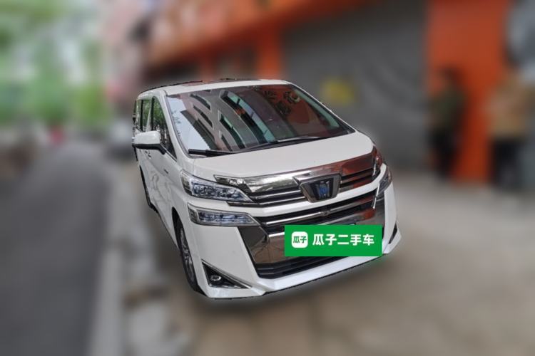 Used Toyota Vellfire 2021 Crown Dual-Engine 2.5L HV Luxury Edition Front Right 45 Deg