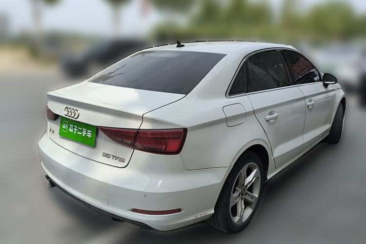 Used Audi A3 2018 30th Anniversary Edition Limousine 35 TFSI Ambition Model Rear Right 45 Deg