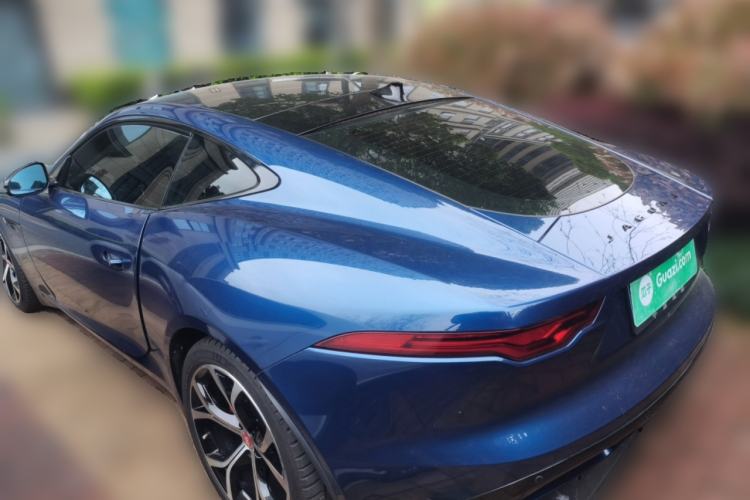 Used Jaguar F-TYPE 2021 P300 Rear-Drive Hardtop Version Rear Left 45 Deg