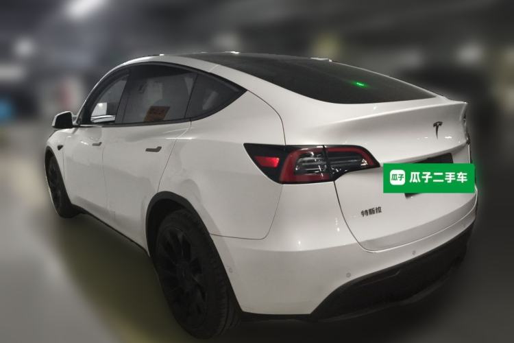 Used Tesla Model Y 2022 Long-Range All-Wheel-Drive Version Rear Left 45 Deg