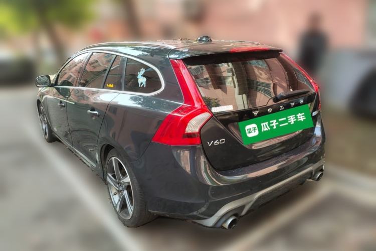 Used Volvo V60 2014 T5 Personalized Sport Edition Rear Left 45 Deg