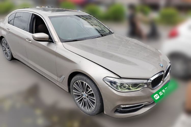 Used BMW 5 Series 2018 530Li Luxury Edition Premium Package Front Right 45 Deg