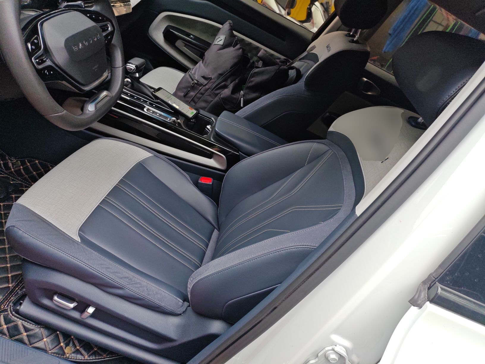 Avant de la voiture