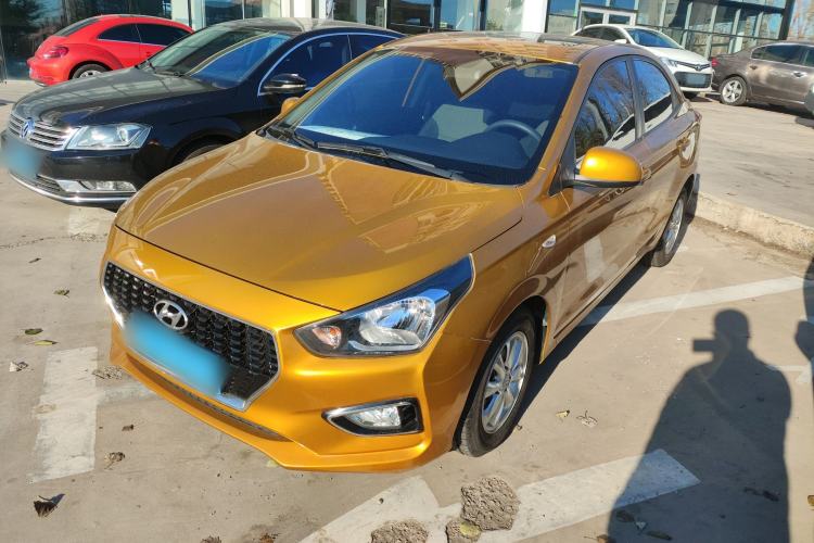 Used Hyundai Verna (older generation) 2017 1.4L Automatic YueXiang Edition China V-standard