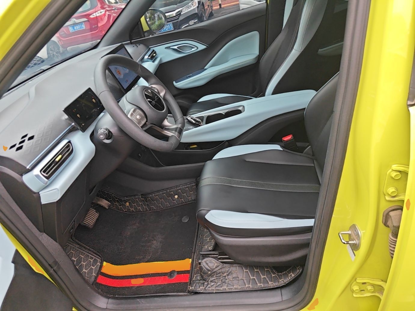 Avant de la voiture