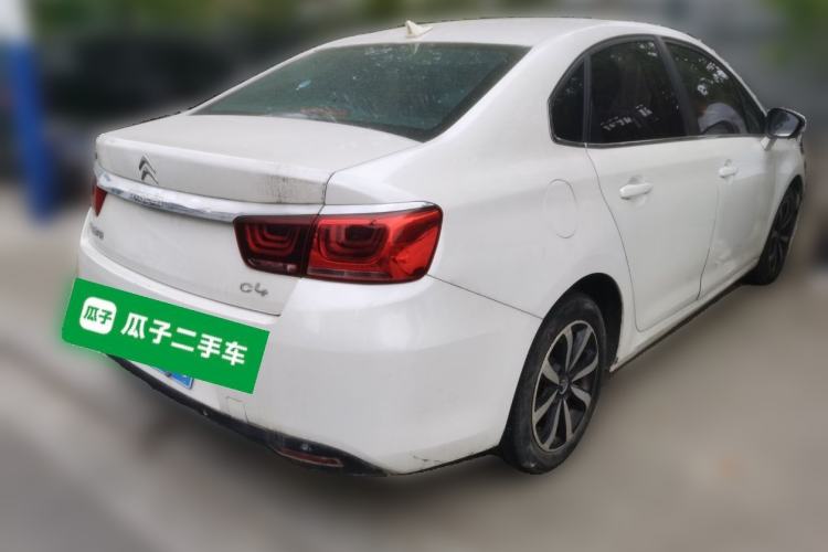 Used Citroen C4 Sega 2018 1.6L Automatic Luxury Model Rear Right 45 Deg