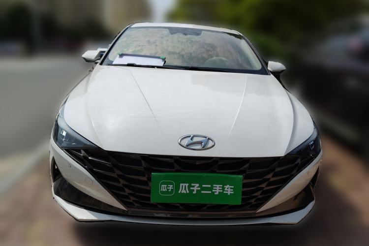 Used Hyundai Elantra 2021 1.5L CVT LUX Prestige Edition Front