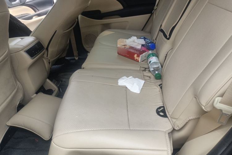 Used Toyota Highlander 2021 2.0T Four-Wheel Drive Elite Edition 7-Seater Left Rear Seat